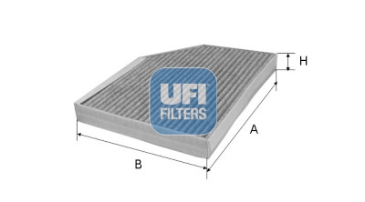 Filtro aria abitacolo UFI 54.168.00