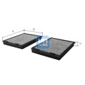 Filtro aria abitacolo UFI 54.243.00