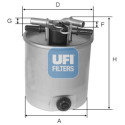 Filtro carburante UFI 55.392.00