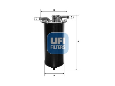 Filtro carburante UFI 55.411.01
