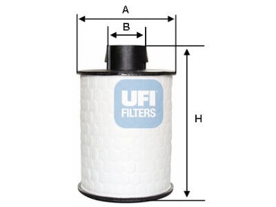 Filtro carburante UFI 60.H2O.00