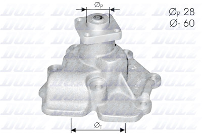 Pompa acqua DOLZ F114
