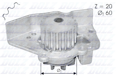 Pompa dell'acqua DOLZ N405