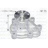 Pompa acqua DOLZ O142