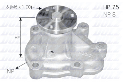 Pompa acqua DOLZ O144