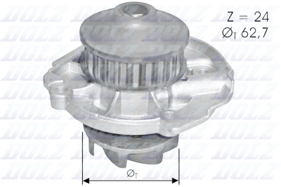 Pompa dell'acqua DOLZ S261