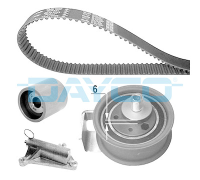 Kit cinghie dentate