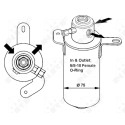 Filtro disidratatore, aria condizionata NRF 33039