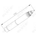 Filtro disidratatore, aria condizionata NRF 33197