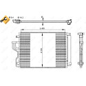 Condensatore, aria condizionata NRF 350334
