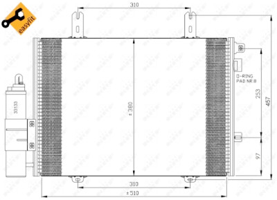 Condensatore, Climatizzatore