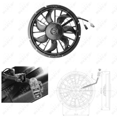 Ventola, Raffreddamento motore