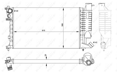 Radiatore, Raffreddamento motore