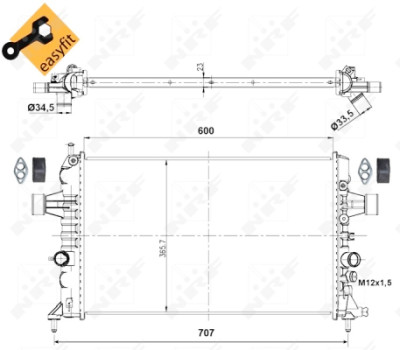 Radiatore, Raffreddamento motore