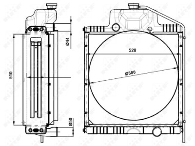 Radiatore, Raffreddamento motore
