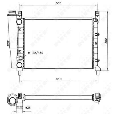 Radiatore, Raffreddamento motore