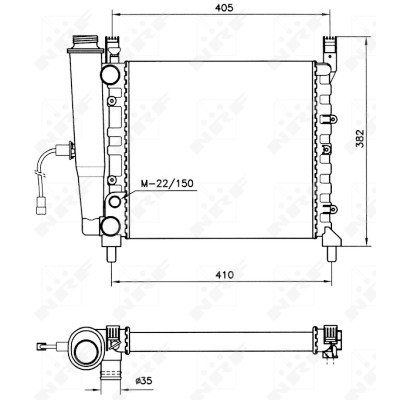 Radiatore, Raffreddamento motore