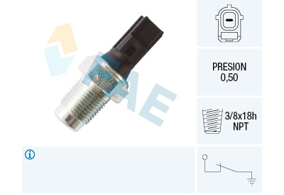 Interruttore a pressione olio