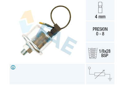 Sensore pressione olio FAE 1.4100