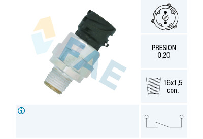 Interruttore a pressione olio FAE 18116