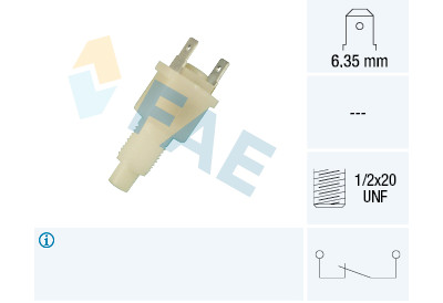 Interruttore luce freno FAE 24300