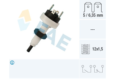Interruttore luce freno FAE 24390