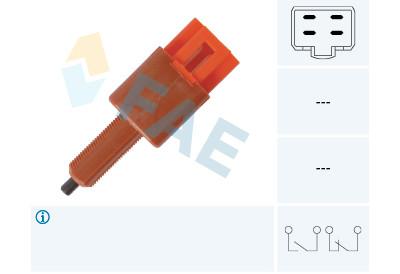 Interruttore luce freno FAE 24455