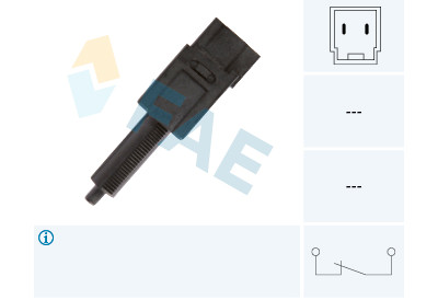 Interruttore luce freno FAE 24495
