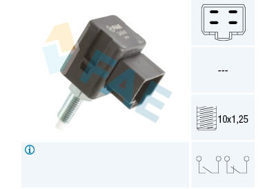 Interruttore, azionamento frizione (controllo velocità) FAE 24545