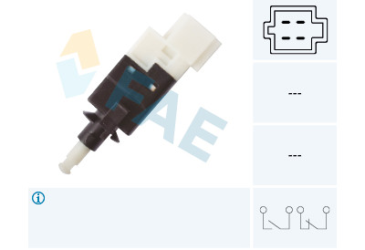 Interruttore luce freno FAE 24593
