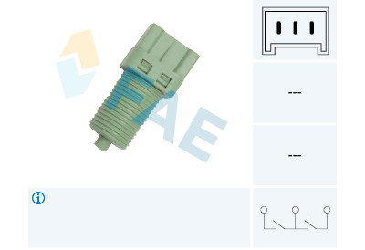 Interruttore luce freno FAE 24700