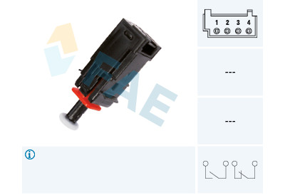 Interruttore luce freno FAE 24795