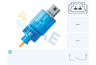 Interruttore, azionamento frizione (controllo velocità) FAE 248.89
