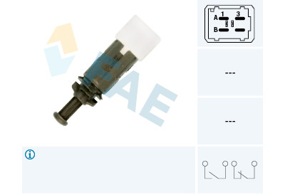 Interruttore luce freno FAE 24895