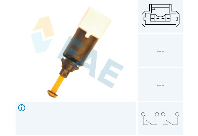 Interruttore luce freno FAE 24898