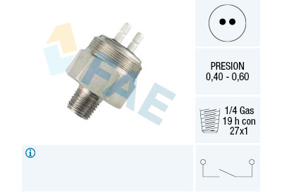 Interruttore luce freno FAE 28050