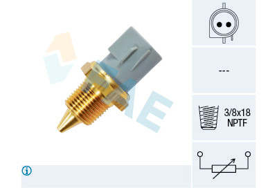 Sensore temperatura liquido di raffreddamento FAE 33430