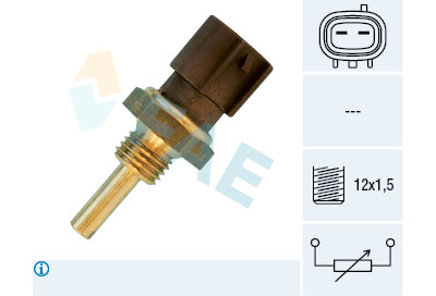 Sensore, Temperatura refrigerante