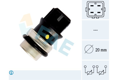 Sensore temperatura liquido di raffreddamento FAE 33640