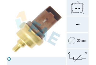 Sensore temperatura liquido di raffreddamento FAE 33708
