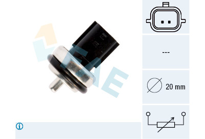 Sensore temperatura liquido di raffreddamento FAE 33811