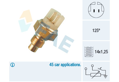 Sensore, Temperatura refrigerante