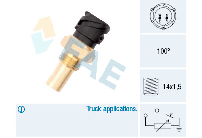 Sensore temperatura liquido di raffreddamento FAE 34375