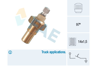 Termocontatto, Spia segnalazione refrigerante