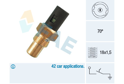 Termocontatto, Spia segnalazione refrigerante