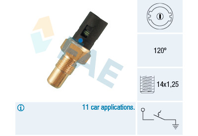 Termocontatto, Spia segnalazione refrigerante