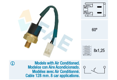 Termocontatto, Spia segnalazione refrigerante