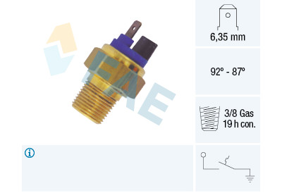 Termocontatto, Ventola radiatore