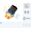 Interruttore termico, ventola radiatore FAE 38-110