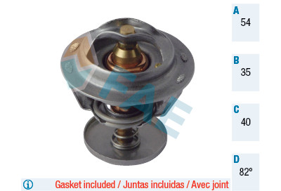 Termostato, refrigerante FAE 5302982